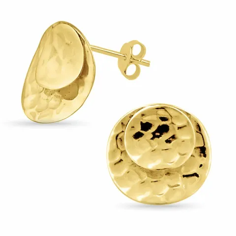 Ohrstecker in vergoldetem Silber