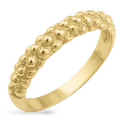 Kollektionsmuster Ring aus vergoldetem Sterlingsilber