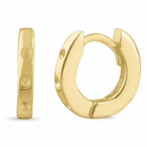 Kreole in vergoldetem Silber