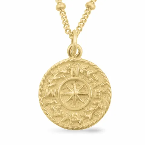 Kollektionsmuster Halskette mit Anhänger aus vergoldetem Sterlingsilber