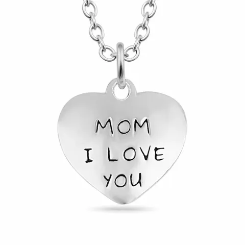 Mutter I Love You Anhänger aus Silber