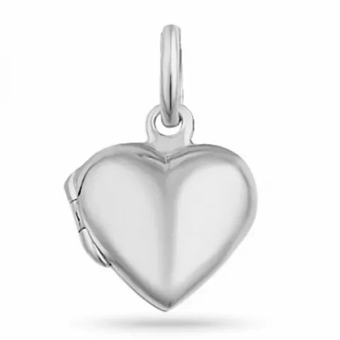 12 x 14 mm Herz Medaillon aus Silber