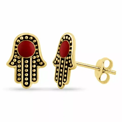 Ohrringe in vergoldetem sterlingsilber