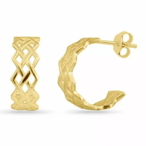 Ohrringe in vergoldetem sterlingsilber