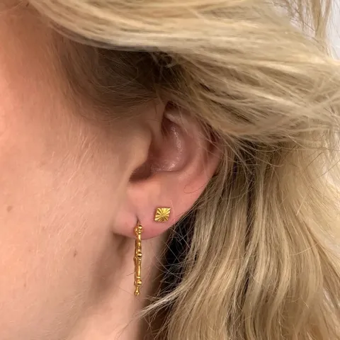 Ohrringe in vergoldetem sterlingsilber