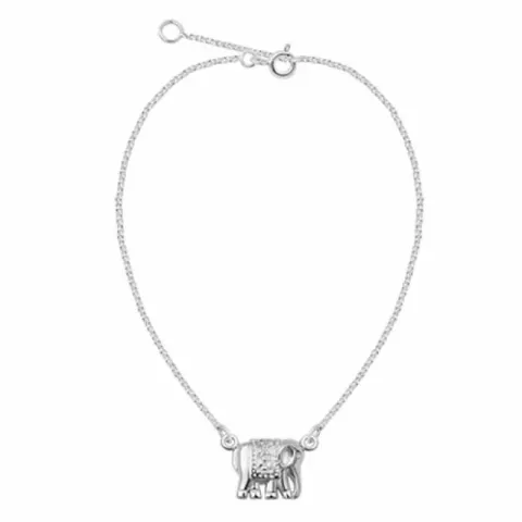 Armband aus Silber und Elefant aus Silber