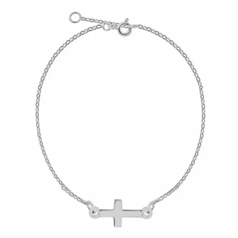 Kreuz Armband aus Silber und Anhänger aus Silber