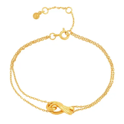 Hultquist Tiril Armband in vergoldetem Sterlingsilber