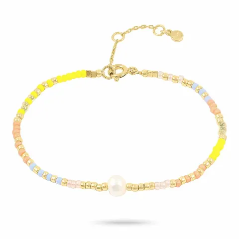 Hultquist Alaina Armband in vergoldetem Sterlingsilber mehrfarbigem Schmuckstein