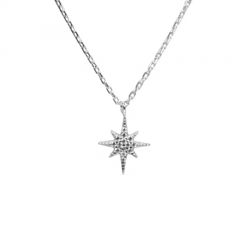 Hultquist Stern Halskette mit Anhänger in Silber