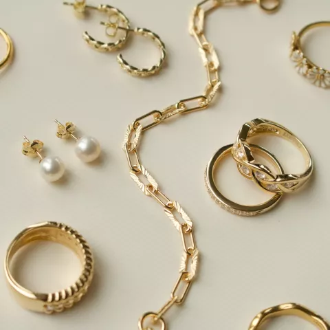 6 mm Perle Ohrringe in 9 Karat Gold