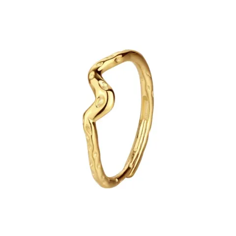 Nava Calypso justierbar Ring in vergoldetem Sterlingsilber