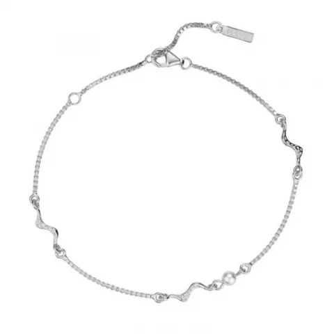 Nava Perle Armband in Silber