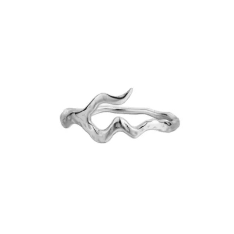 Nava Elora justierbar Ring in Silber