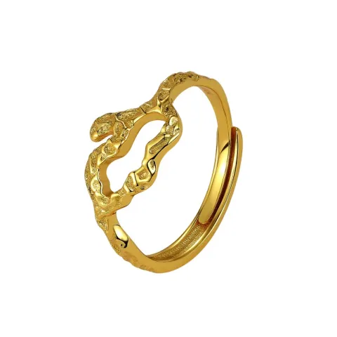 Nava Doris justierbar Ring in vergoldetem Sterlingsilber