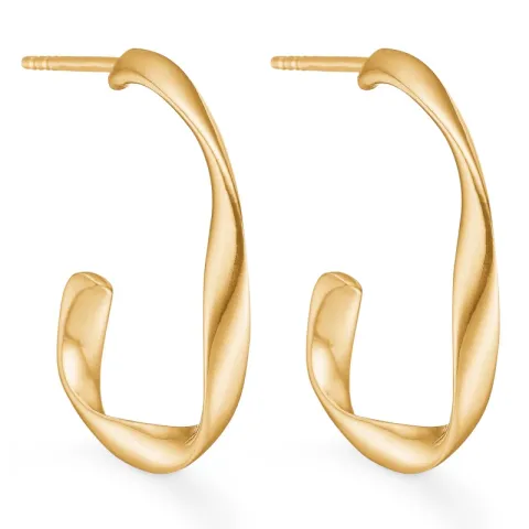 Studio Z Arch Ohrstecker in vergoldetem Sterlingsilber