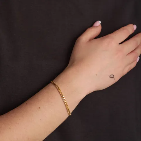 Studio Z Armband in vergoldetem Sterlingsilber