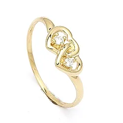 Kollektionsmuster Herz Ring aus 9 Karat Gold