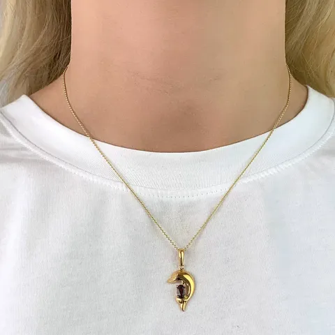 Delfin Anhänger aus 9 Karat Gold