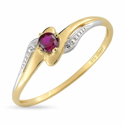 Rubin Ring aus 9 Karat Gold