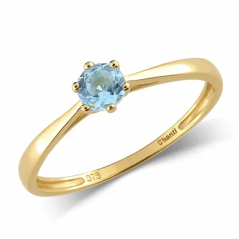 Kollektionsmuster Topas Ring aus 9 Karat Gold