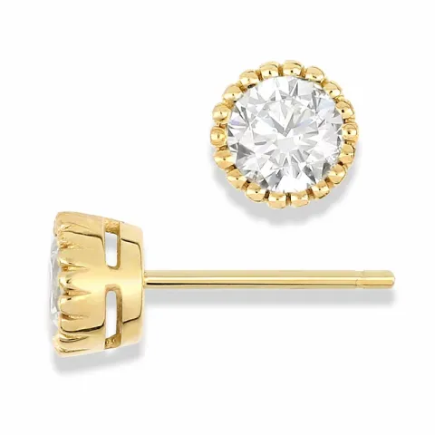 Gold Ohrringe in 9 Karat Gold mit