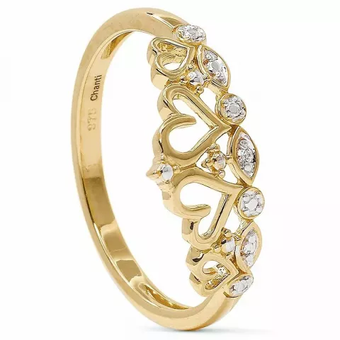 Krone Ring aus 9 Karat Gold