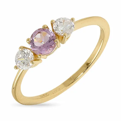 Amethyst Ring aus 9 Karat Gold