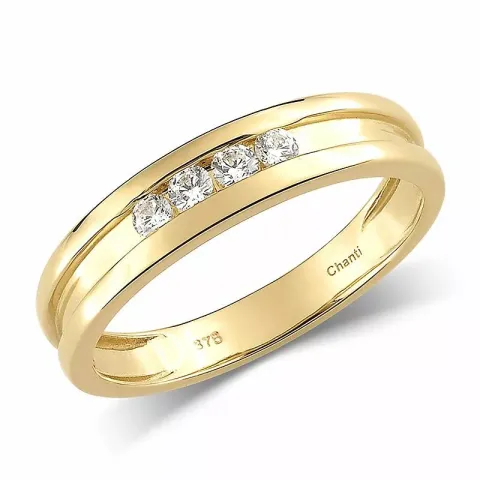 Gold Ring aus 8 Karat Gold