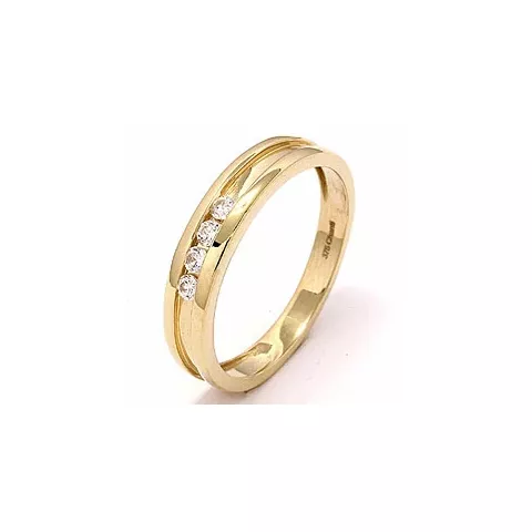 Gold Ring aus 8 Karat Gold