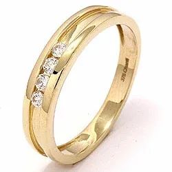 Gold Ring aus 8 Karat Gold