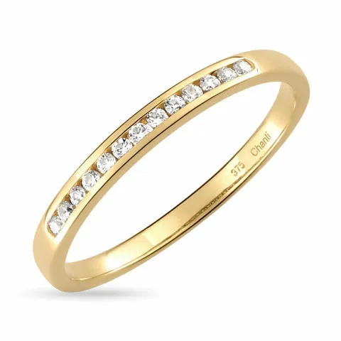 Eng Gold Ring aus 9 Karat Gold