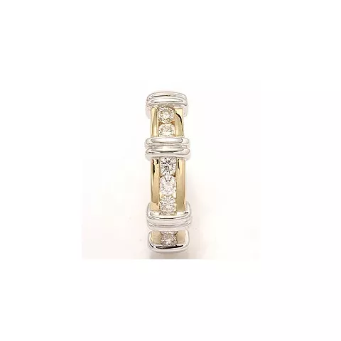 Bestellware - Diamant Ring in 14 Karat Gold- und Weißgold 0,52 ct