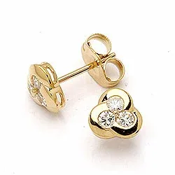 Ohrringe in 9 Karat Gold mit