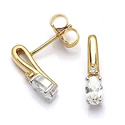 Ohrringe in 9 Karat Gold mit