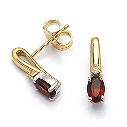 Ohrringe in 9 Karat Gold mit
