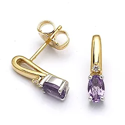 Ohrringe in 9 Karat Gold mit