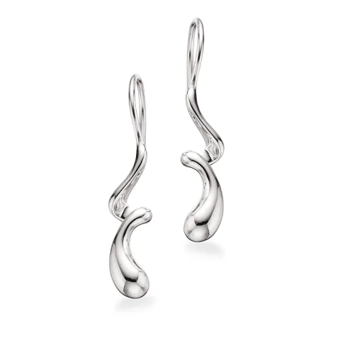 Scrouples lange Ohrringe in Silber
