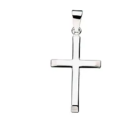 Scrouples Kreuz Anhänger in Silber