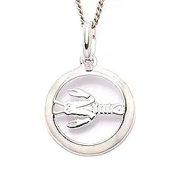 Scrouples Krebs Anhänger in Silber