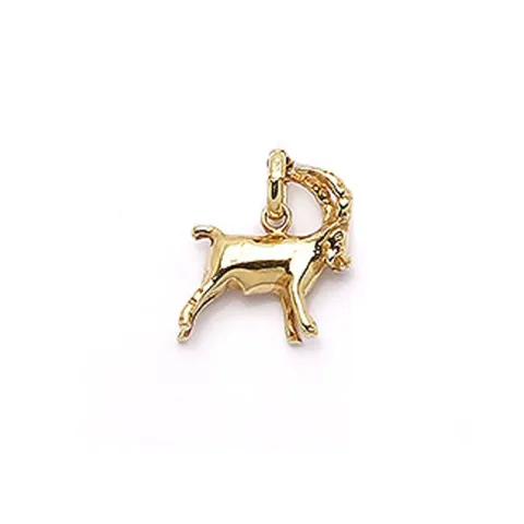 Scrouples Steinbock Anhänger in 8 Karat Gold