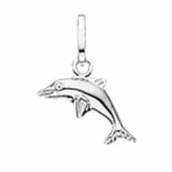 Scrouples Delfin Anhänger mit Halskette in Silber