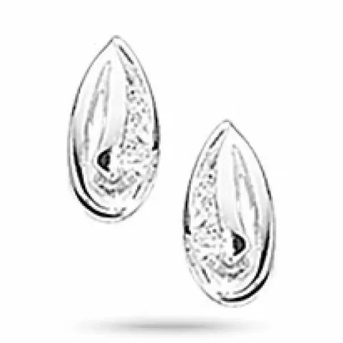 Scrouples Ohrringe in Silber weißem Zirkon