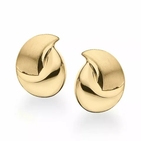 Scrouples Ohrclips in vergoldetem Sterlingsilber