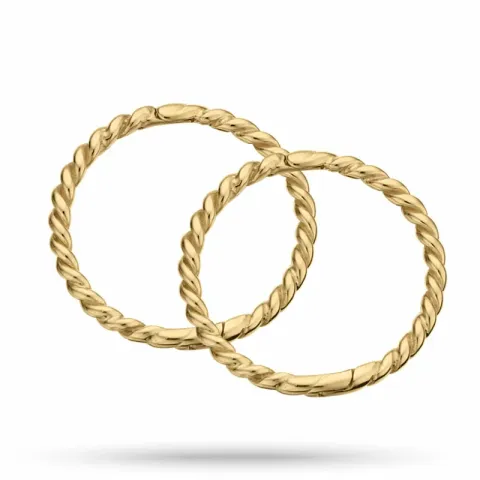 Kollektionsmuster Kreole in 8 Karat Gold
