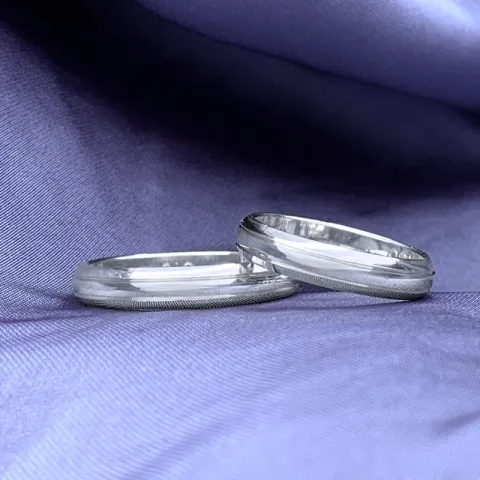 Scrouples trauringe in Silber