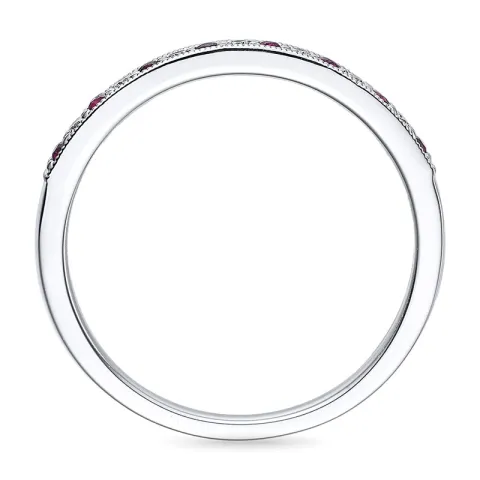 rotem Rubin Ring in 14 Karat Weißgold 0,08 ct 0,17 ct