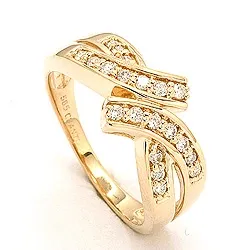 Bestellware - Goldring in 14 Karat Gold 0,26 ct