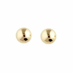 3 mm NORDAHL ANDERSEN Kugel Ohrstecker in 14 Karat Gold