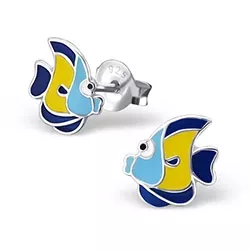 Fisch Ohrringe in Silber